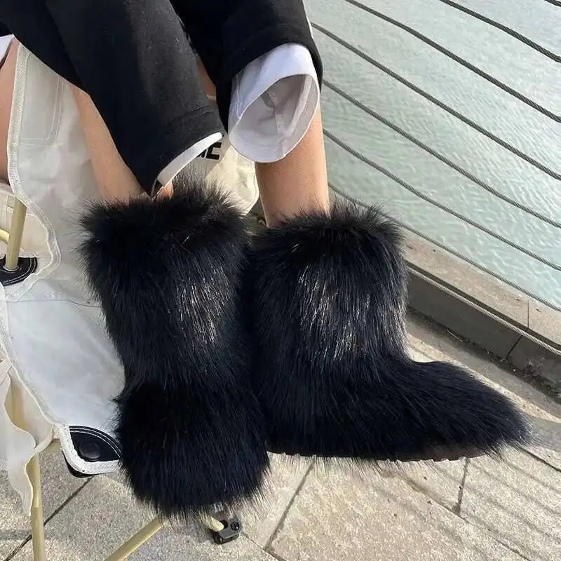 Women Fur Boots
