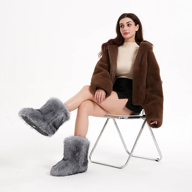 Women Fur Boots