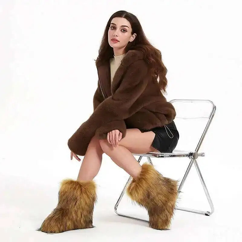 Women Fur Boots