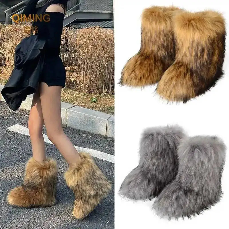 Women Fur Boots