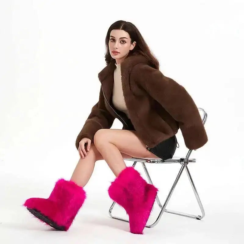 Women Fur Boots