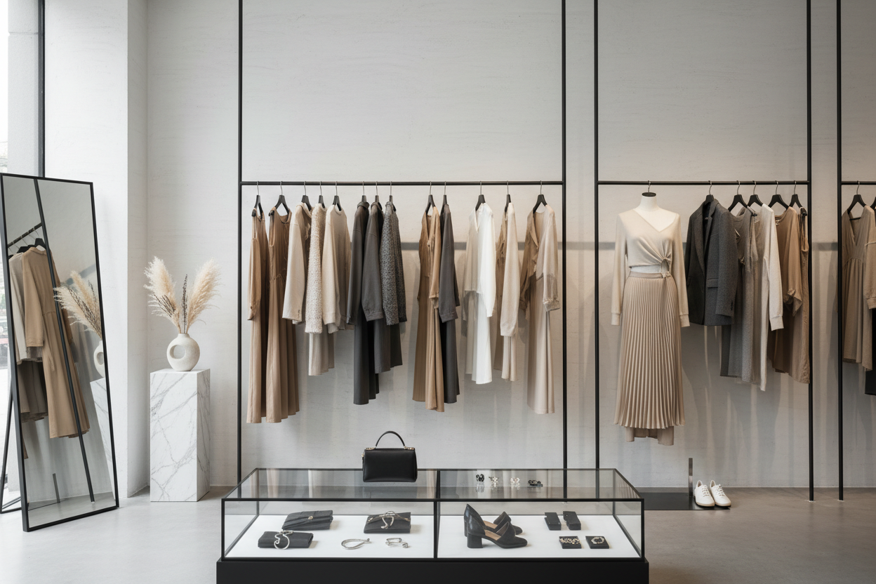 GIVE ME A COLLECTION IMAGE FOR FASHION STORE