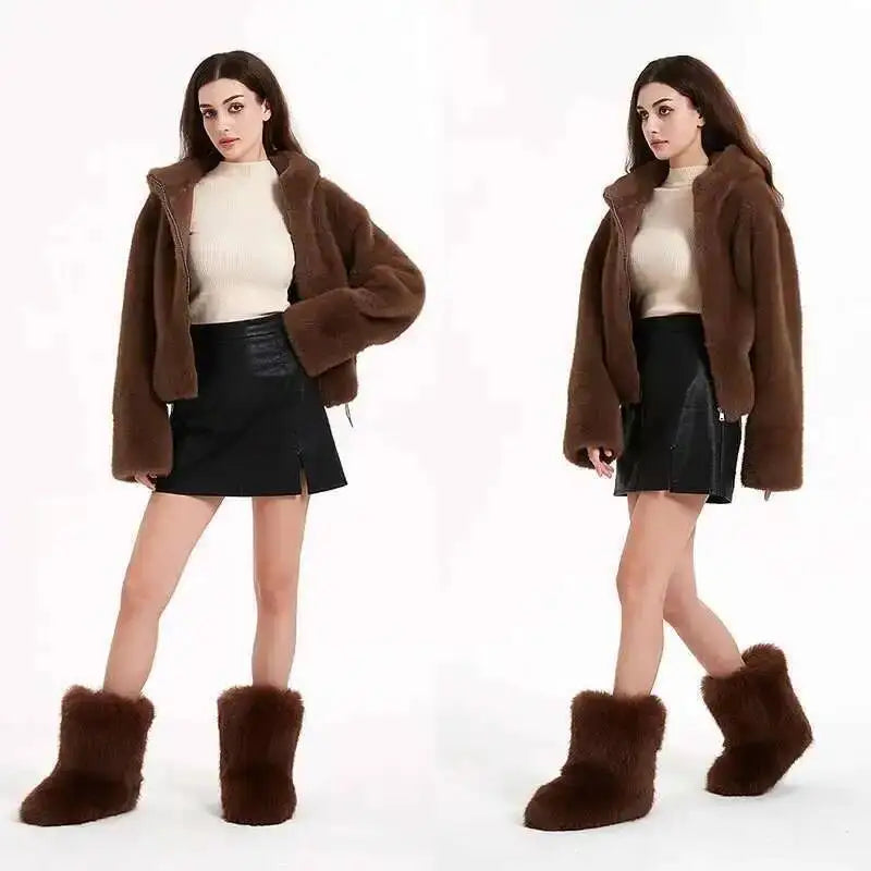 Women Fur Boots