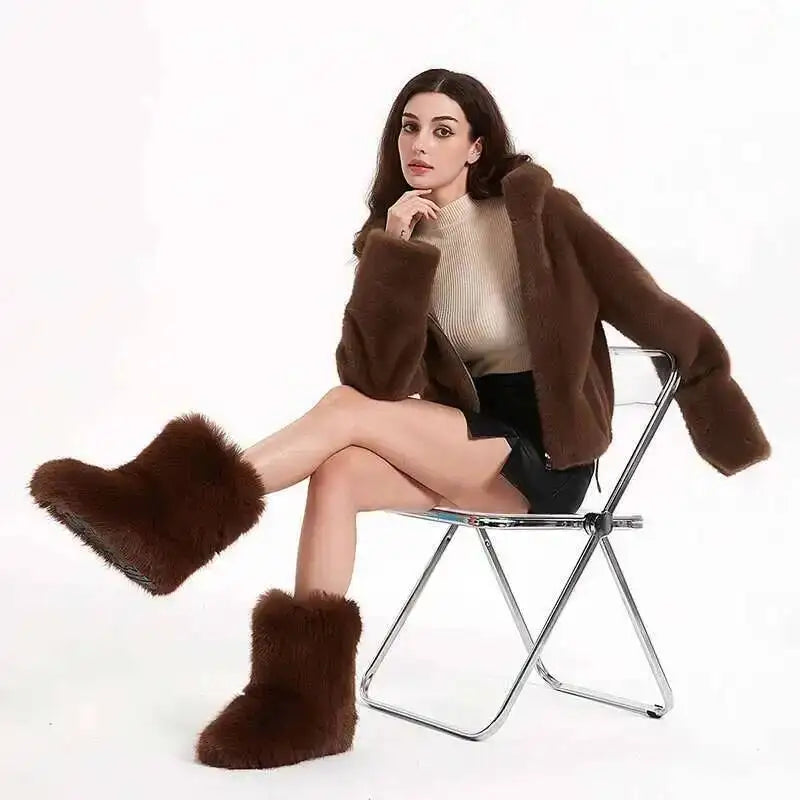 Women Fur Boots