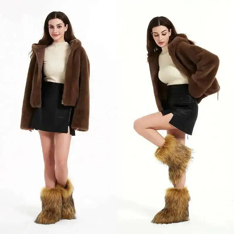 Women Fur Boots